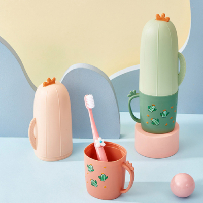 [다나스쿨] 휴대용 여행용 칫솔 치약 보관 양치컵 케이스