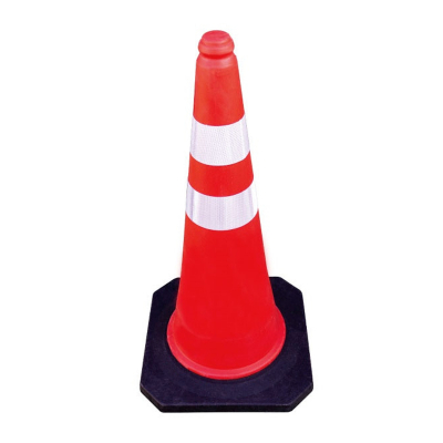 [다나스쿨] 반사띠 부착 교통안전 표지판 대형 2.5kg 칼라콘