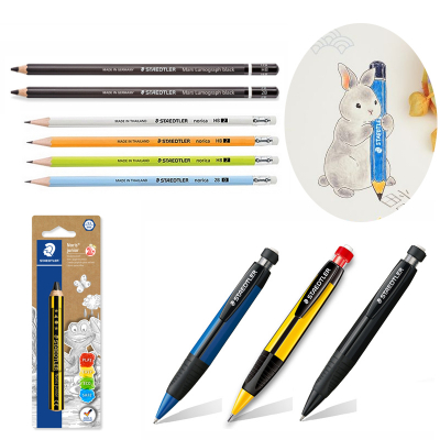 [다나스쿨] 1자루씩 담자 낱개 연필 스테들러 노리스 점보연필 총집합