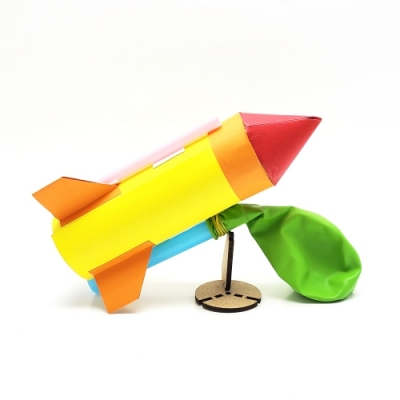 [마이사이언스] 풍선 로켓 만들기 (4명 세트)