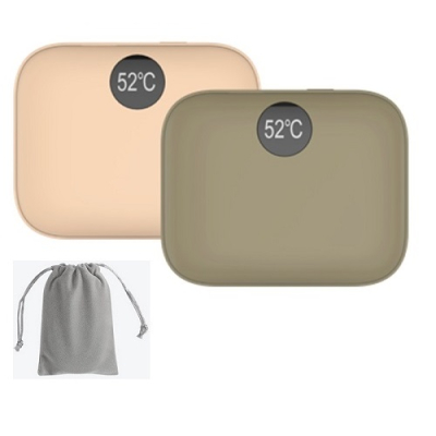 [쿨린] 286 온도조절 손난로 보조배터리+파우치 10,000mAh_15개 이상 풀컬러 무료인쇄+포장지포장