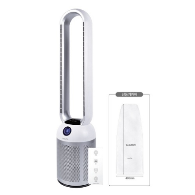 [MILLTH] 밀쓰 BLDC 날개없는 셰이프타워 24단 리모컨 타워형 선풍기 (보관용 커버증정)