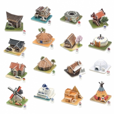 [담다디] 다문화교육 세계 전통가옥 만들기