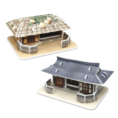 [담다디] 전통가옥 2종(소)  만들기 세트