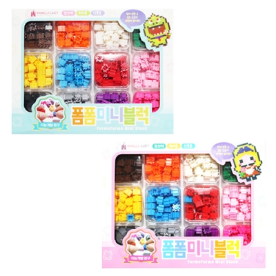 [바닐라루시] 폼폼 미니블럭