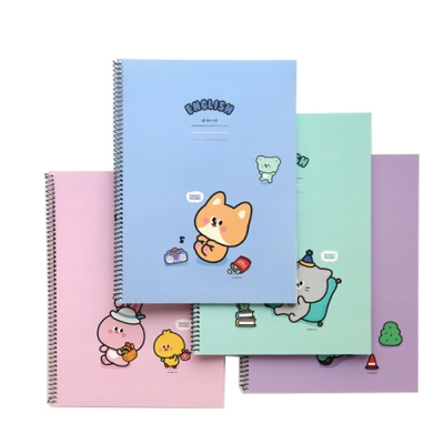 [핑크풋] 포켓 프렌즈 3줄 영어 노트