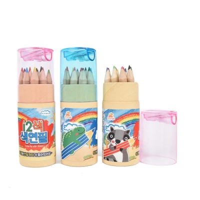 [아트윈] 오렌지 12색 색연필 (연필깎이 포함)