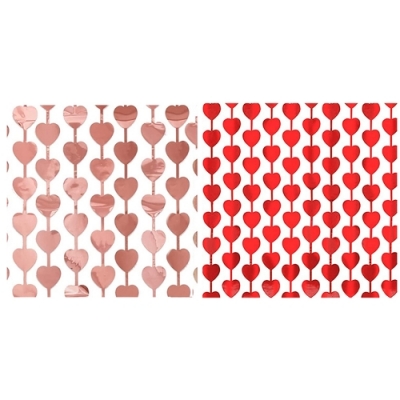 [아트윈] 하트 은박 커튼