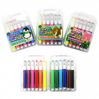 [아트윈] 스탬프팡팡 브러쉬 컬러펜