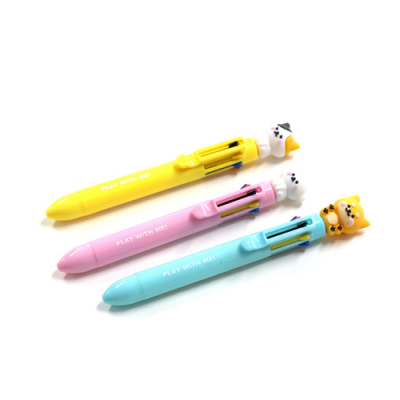 [아트윈] 멍냥 8색 볼펜