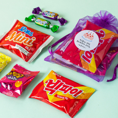 [베어나인] 간식 주머니(중) 6종(무료 라벨지 제공/주문제작)