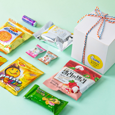 [베어나인] 더블 리본 9종 간식(무료 라벨지 제공/주문제작)