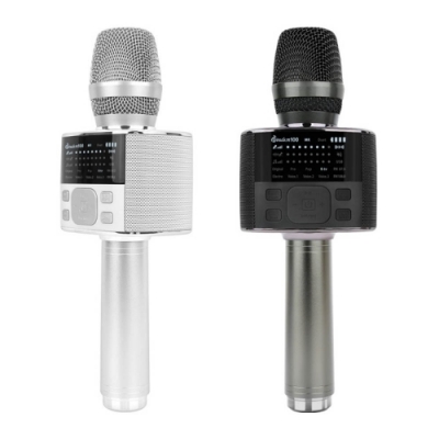 [미라클엠] 블루투스마이크 M100(블랙/화이트) (미러볼+파우치포함)