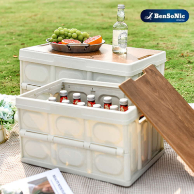[벤소닉] 다용도 접이식 수납상자 57L