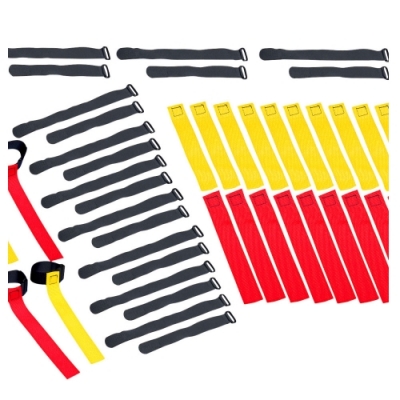 [스포타임] 태그 플래그 (노랑깃발 12개, 빨강깃발 12개)