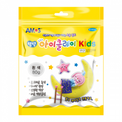 [아모스] 탱탱 아이클레이 80g (10색 택1)