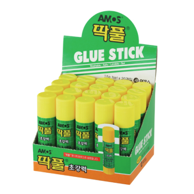 [아모스] 600 딱풀 15g / 1갑 20개입