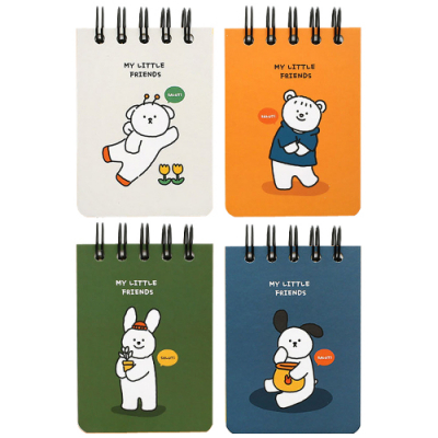 [오키도키] 꼬망 도톰한 수첩(8개)