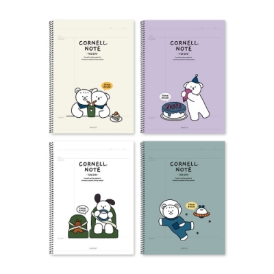 [오키도키] 꼬망 칸넓은 코넬노트(8개)