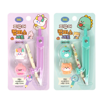 [오키도키] 쪼꼬미친구들 피규어 컴퍼스세트