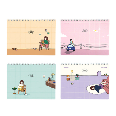 [오키도키] 보리 먼슬리플래너(4개)