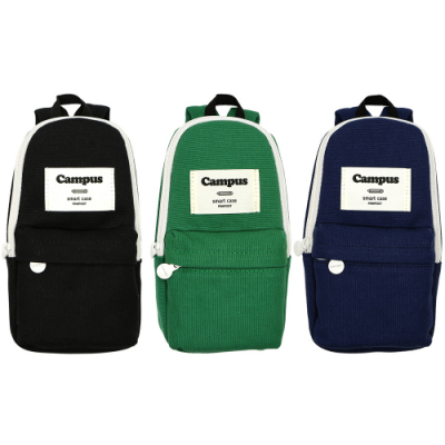 [오키도키] 캠퍼스 백팩 필통