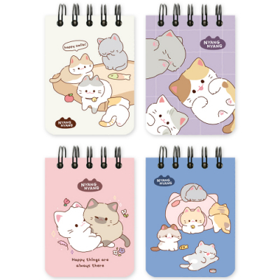 [오키도키] 냥냥 도톰한 수첩(8개)