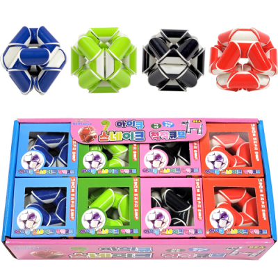 [오키도키] 아이큐 스네이크 척척큐브(8개세트)