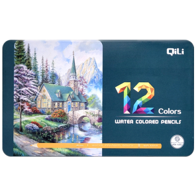 [오키도키] 수채화 색연필 12색