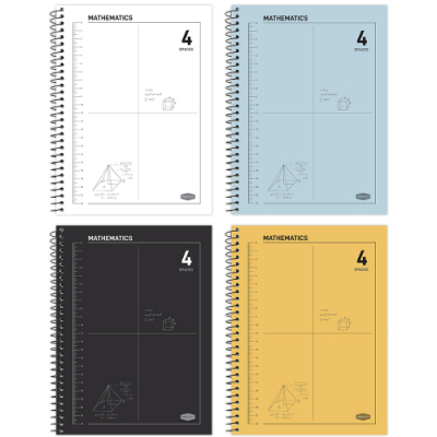 [핑크풋] 4분할 수학연습장(4개)