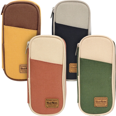 [오키도키] 베이직 코튼 포켓필통 (색상랜덤)