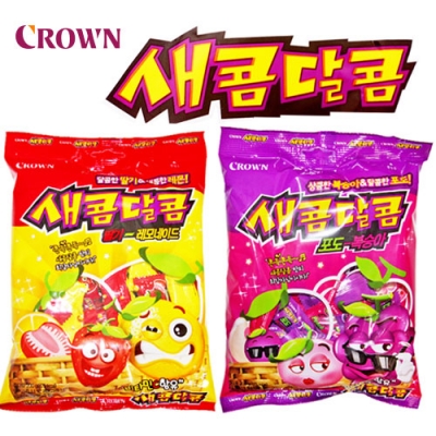 [크라운] 새콤달콤대용량 (200g)