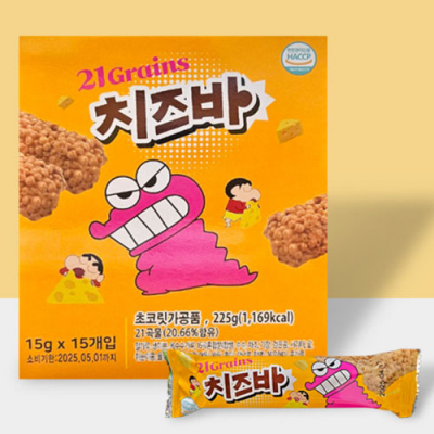 [토즈]짱구치즈바_15g(15개)