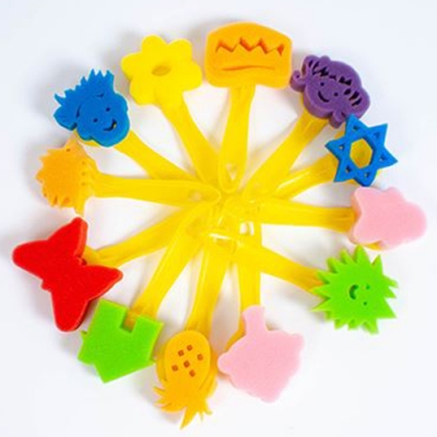 [쥬크박스] 스펀지 도장 찍기 (12종set)