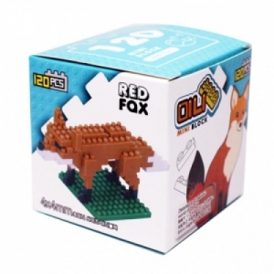 [쥬크박스] 두뇌 UP 동물 나노 블럭 (18개세트)