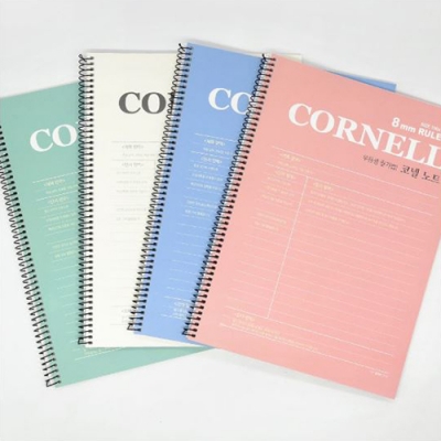 [쥬크박스] 코넬 원링노트 (4개세트)