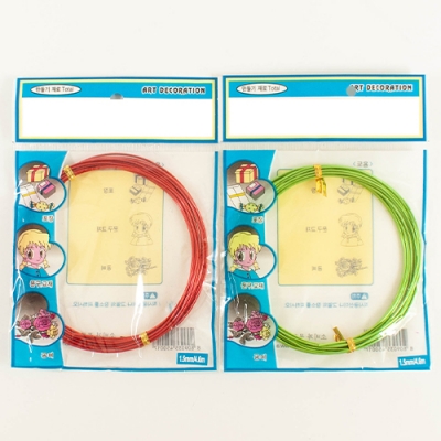 [쥬크박스] 공예 철사(1mm/10m, 1.5mm/4.6m, 2mm/3m)