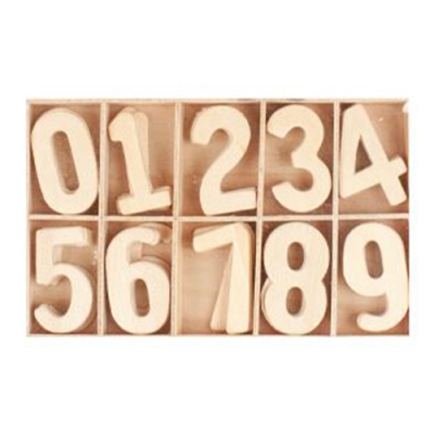 [쥬크박스]  나무 숫자세트 (일반,컬러)