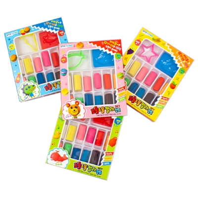 [쥬크박스] 조물조물 칼라점토 (4개세트)