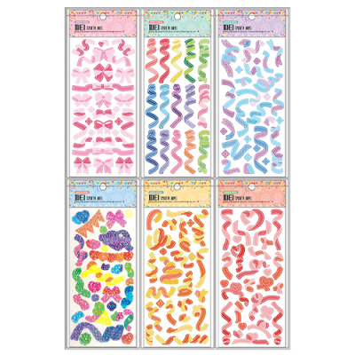 [쥬크박스] 파티꾸미기스티커 (6개세트)