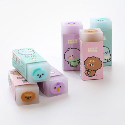 [쥬크박스] 포켓프렌즈센터지우개 (36개세트)