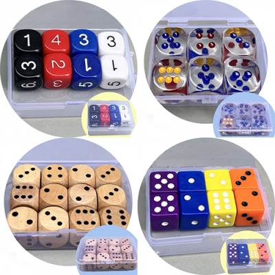 [쥬크박스] 원목/아크릴 점주사위 (20종 택1)