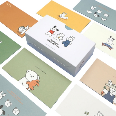 [쥬크박스] 꼬망가로봉투세트