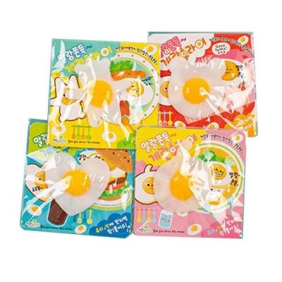 [쥬크박스] 말랑쫀득계란후라이2탄 (4개세트)