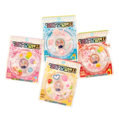 [쥬크박스] 코디 요일 반지(4개세트)