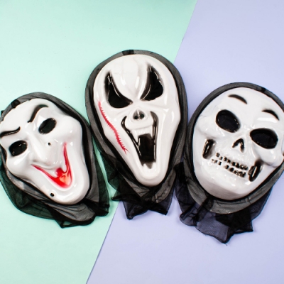 [쥬크박스] 할로윈해골마스크 (3개세트)