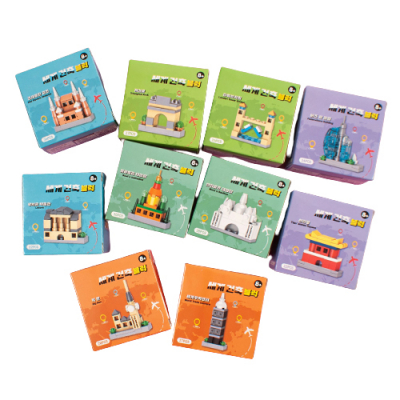 [쥬크박스] 세계건축블럭 (10개세트)