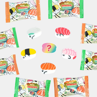 [쥬크박스] 초밥랜덤지우개12탄 (60개 세트)