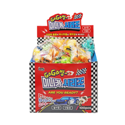 [쥬크박스] 고고씽 미니카 시리즈 100개 세트