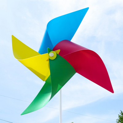 [쥬크박스] 색동 바람개비 만들기_5개입